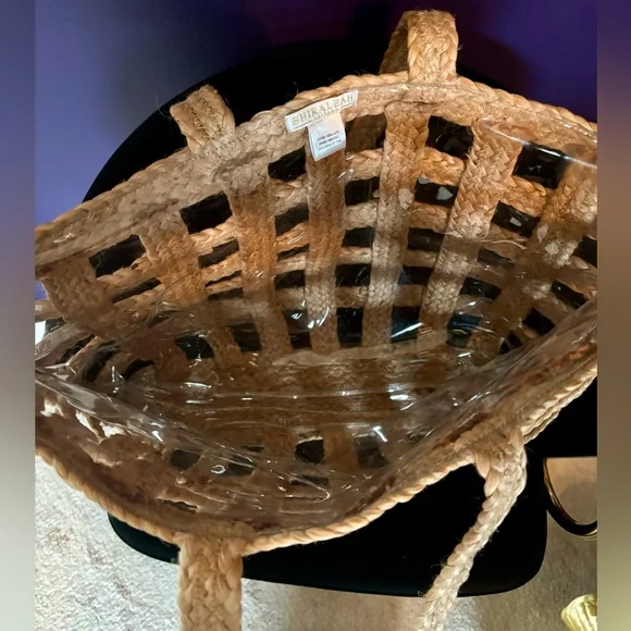 Shiraleah Jute Tote - Picture 3 of 5